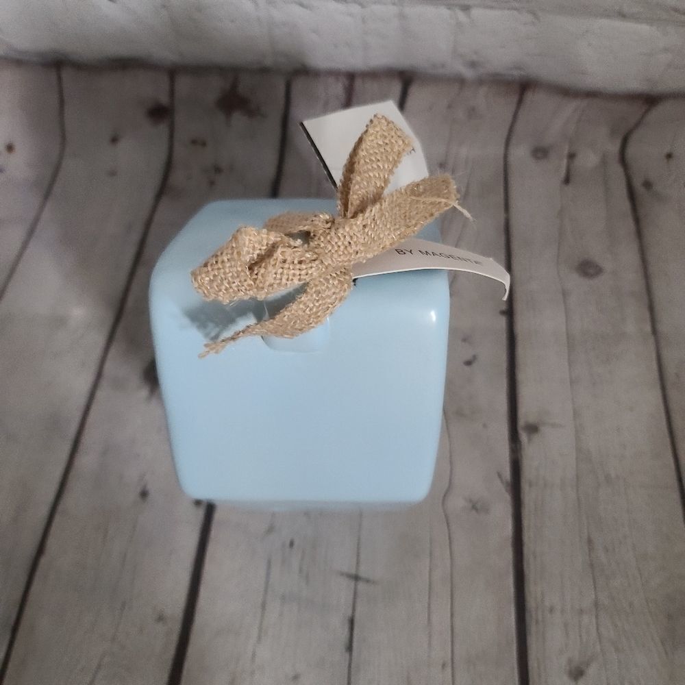 Rae Dunn Light Blue Ceramic "TWEET" Birdhouse - Picture 7 of 13